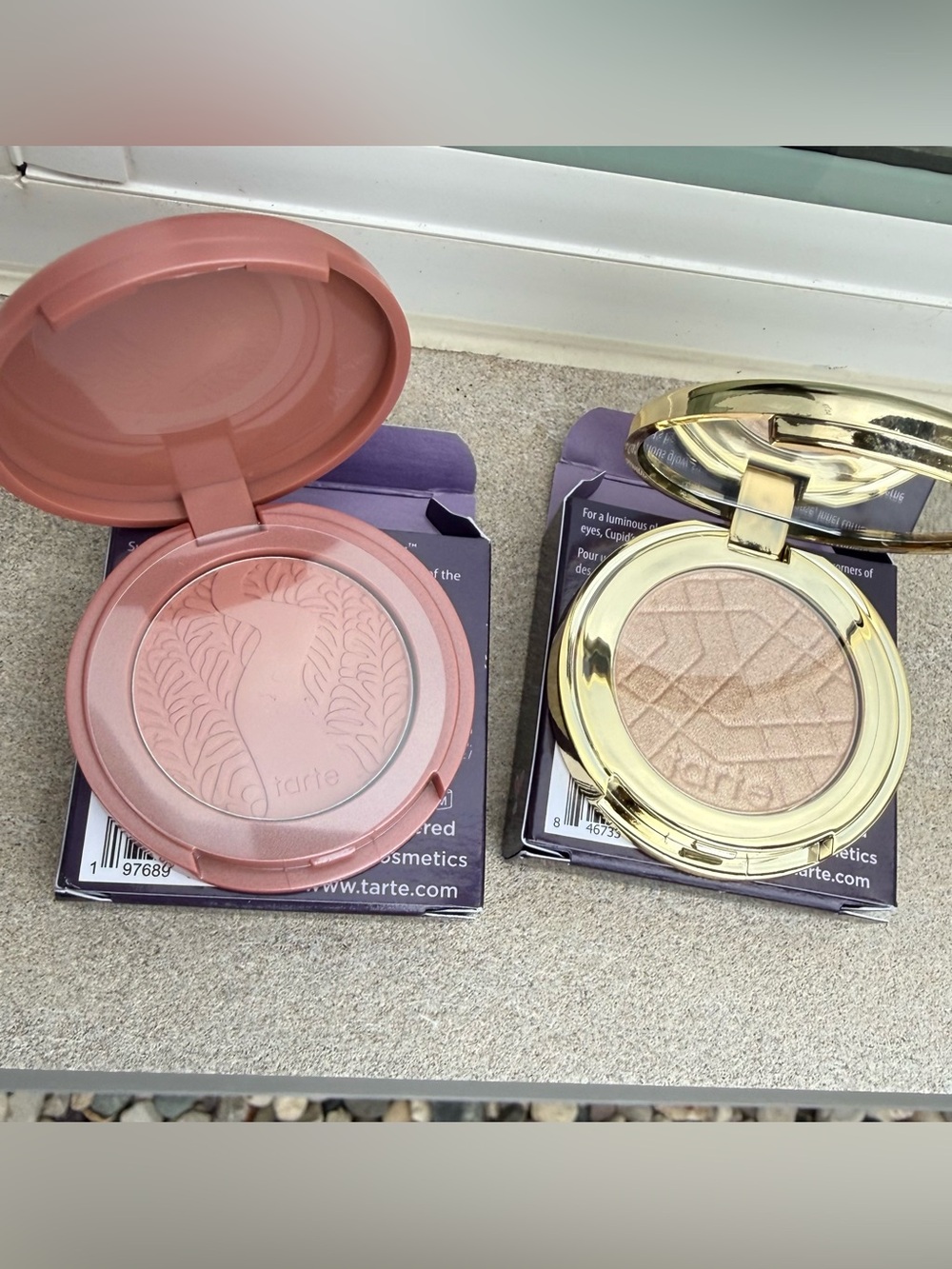 tarte Blush & Highlight Duo - Rose Pink Blush & Champagne Gold Highlighter - Picture 2 of 6